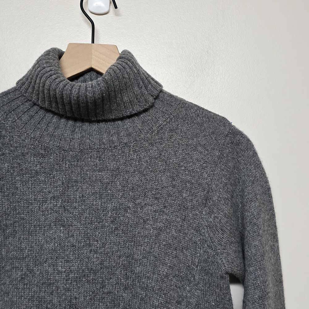 CO‎ Collection Sweater XS 100% Cashmere Relaxed Fit Knit Turtleneck Quiet Luxury - Picture 3 of 9